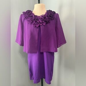 Sprytual Purple Tank and Jacket Set